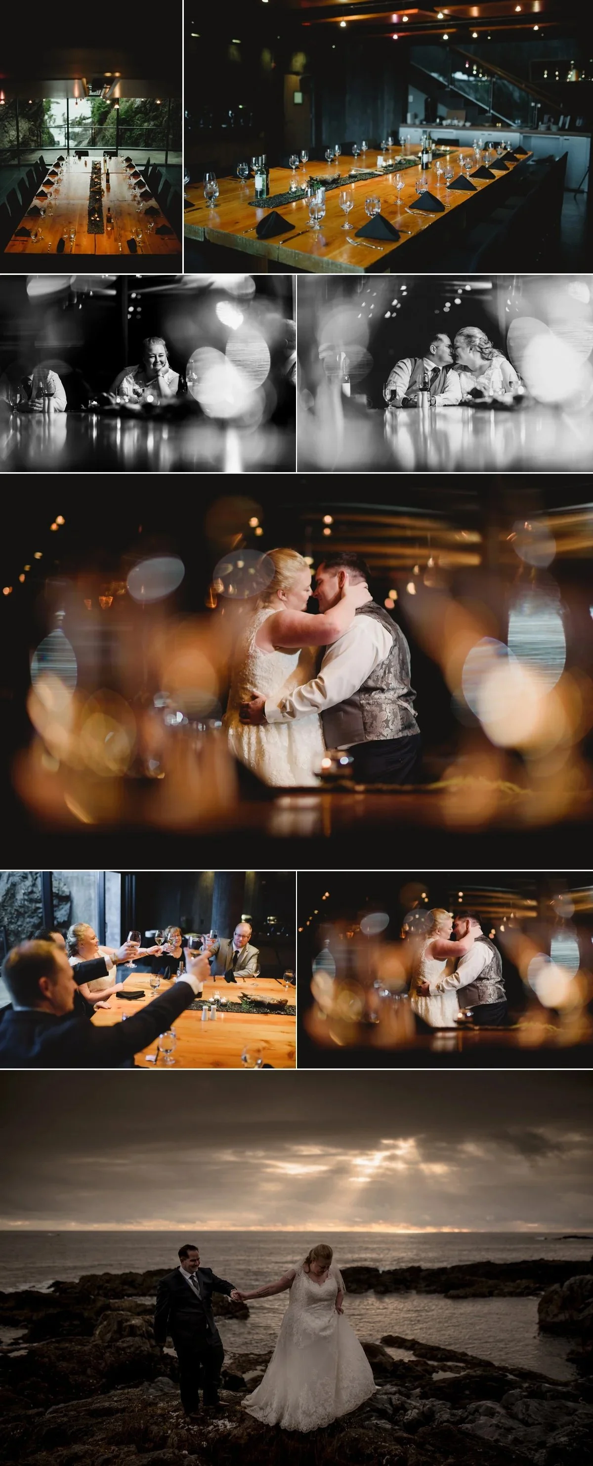 intimate wedding reception ucluelet