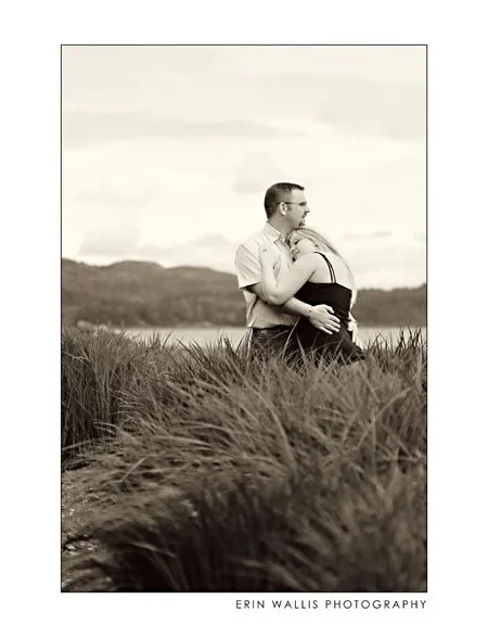 looking out towards Quadra Island