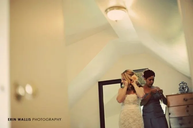 into the dress
