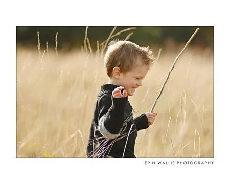 in the grass