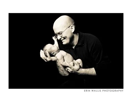 Baby reaches up