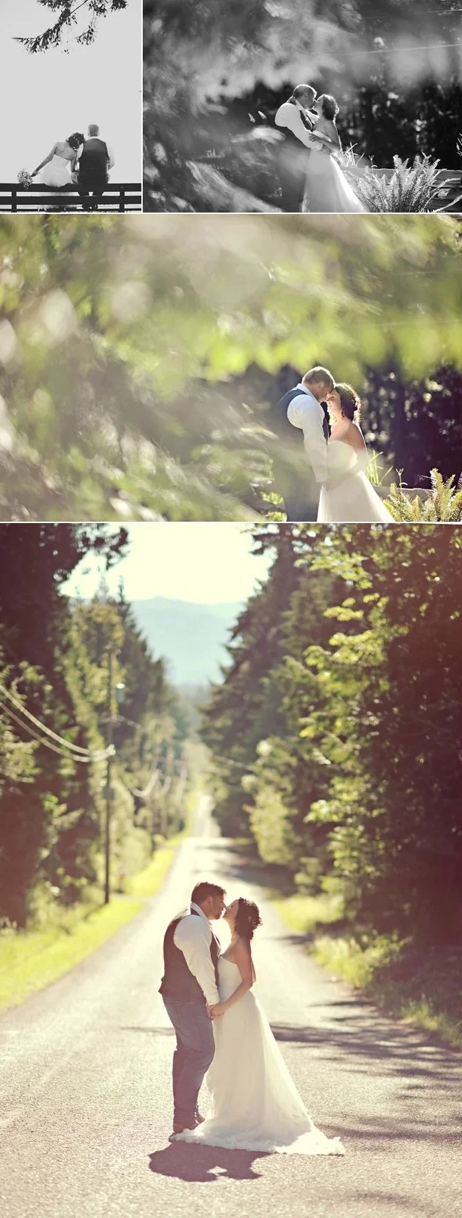 bride groom light