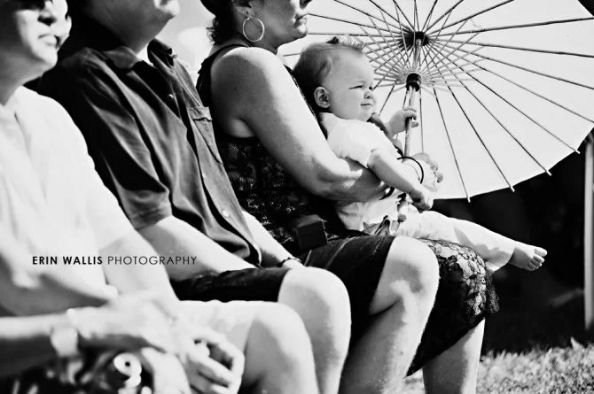 Landon watches