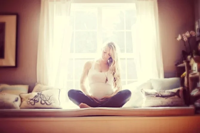 maternity self portrait self maternity photo