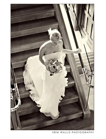 Tara on the Stairs