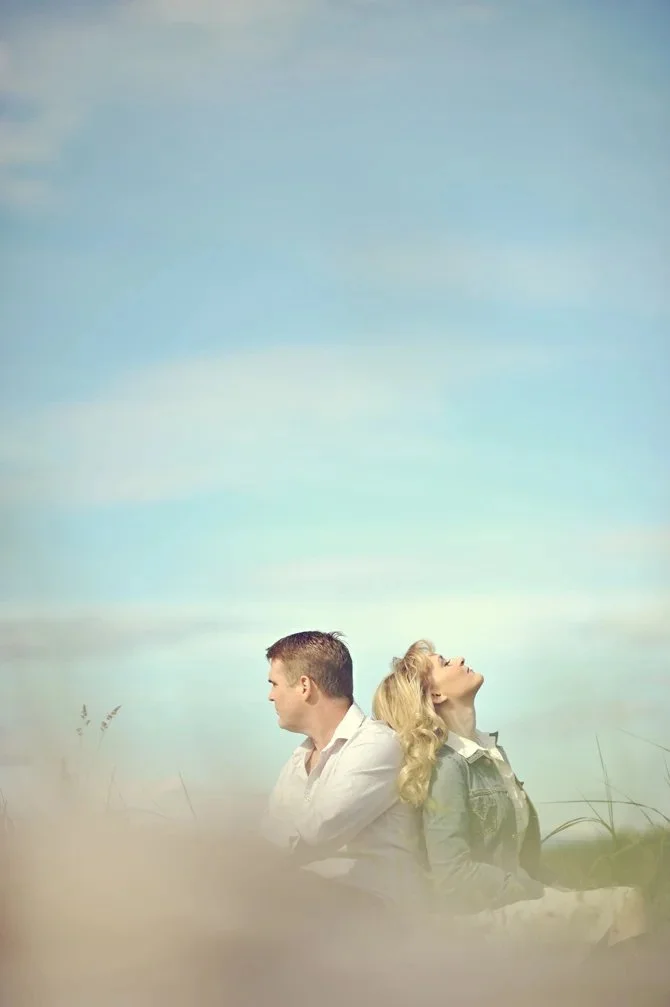 engagement photo outside