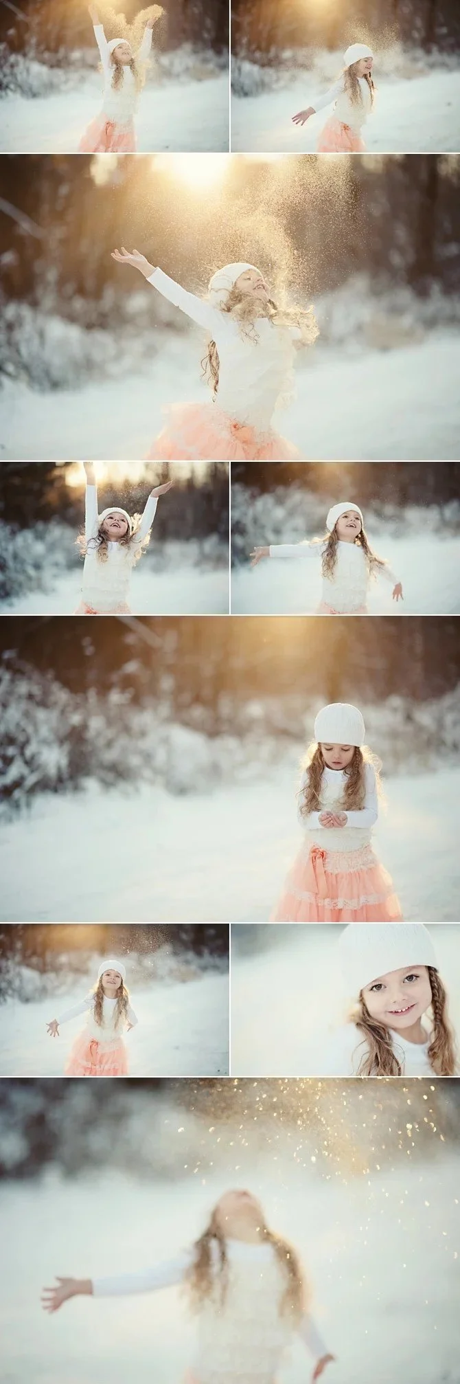 glitter girl snow