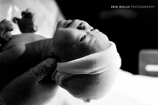 Landon 2 minutes old