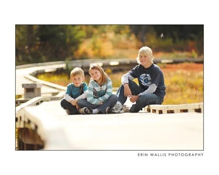 kids on the path