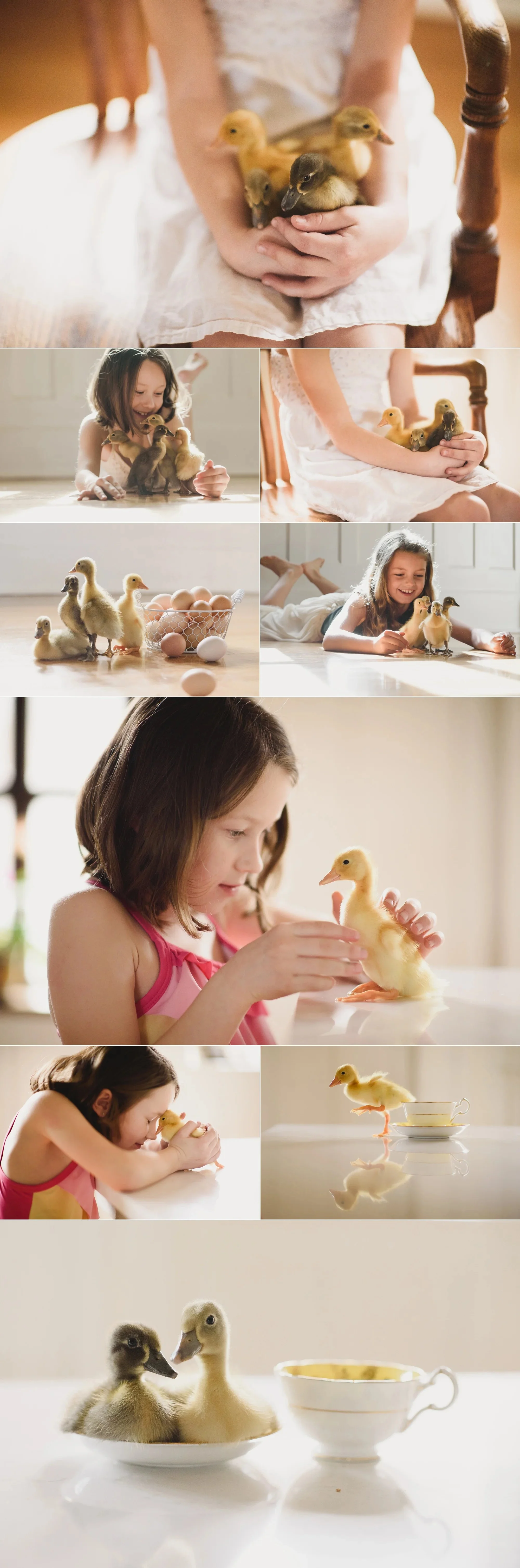 ducklings and kids