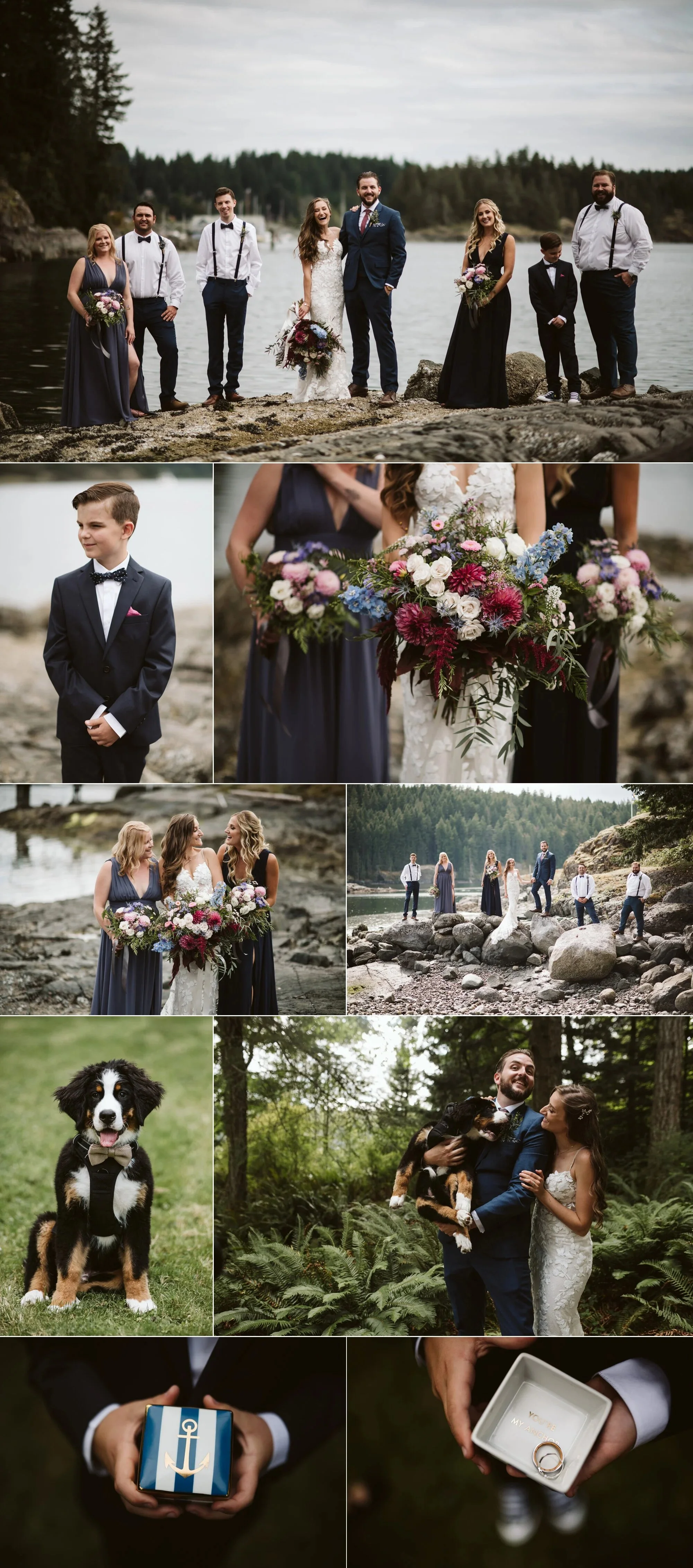wedding party photos