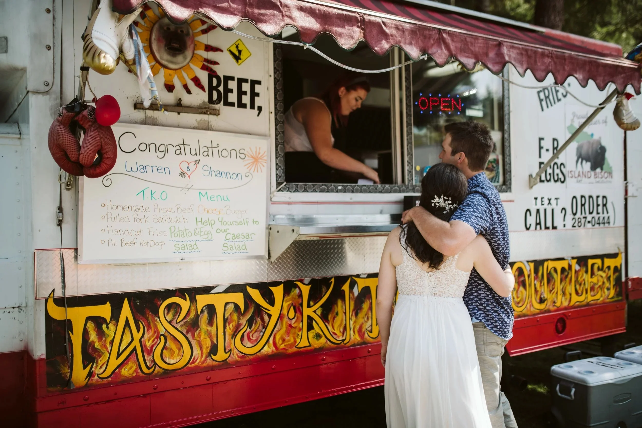 food truck wedding