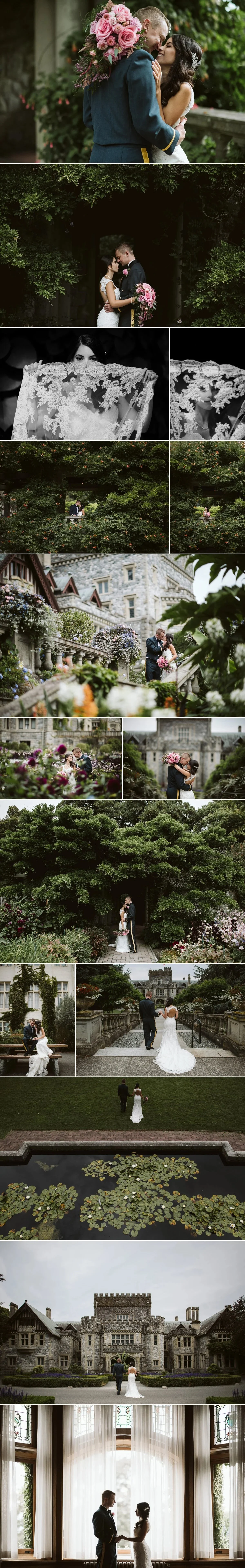 intimate hatley castle wedding