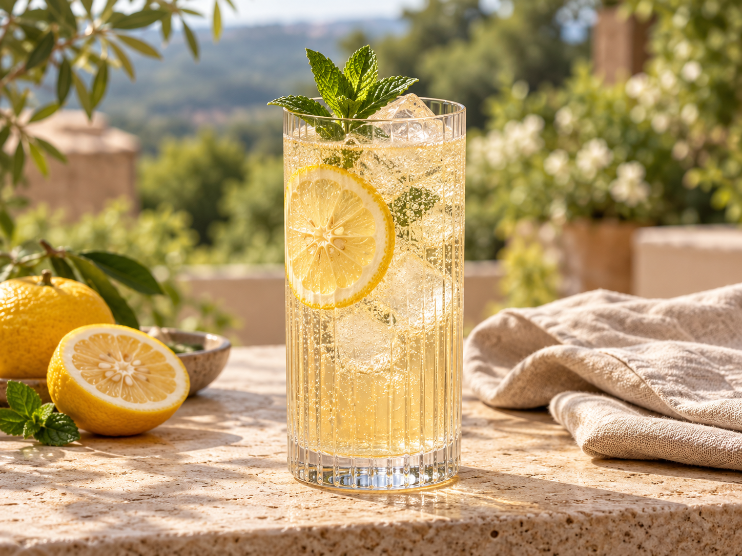 Sparkling Yuzu Coconut Spritz