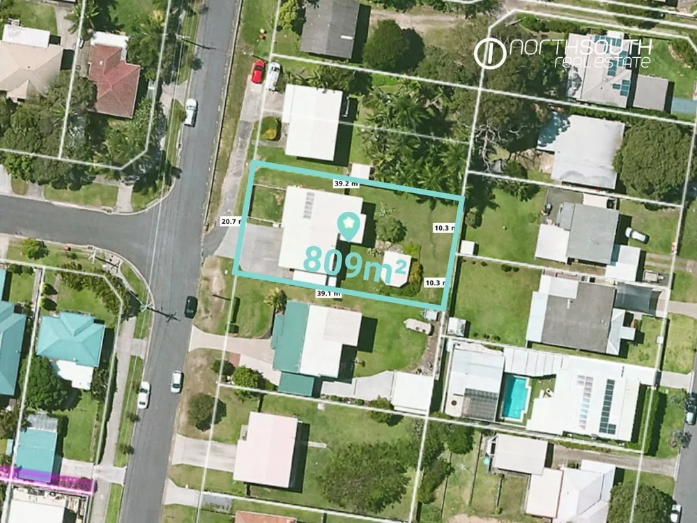 Aerial view of a property purchased through dual advocacy, where the client sold one home and bought another with the same team