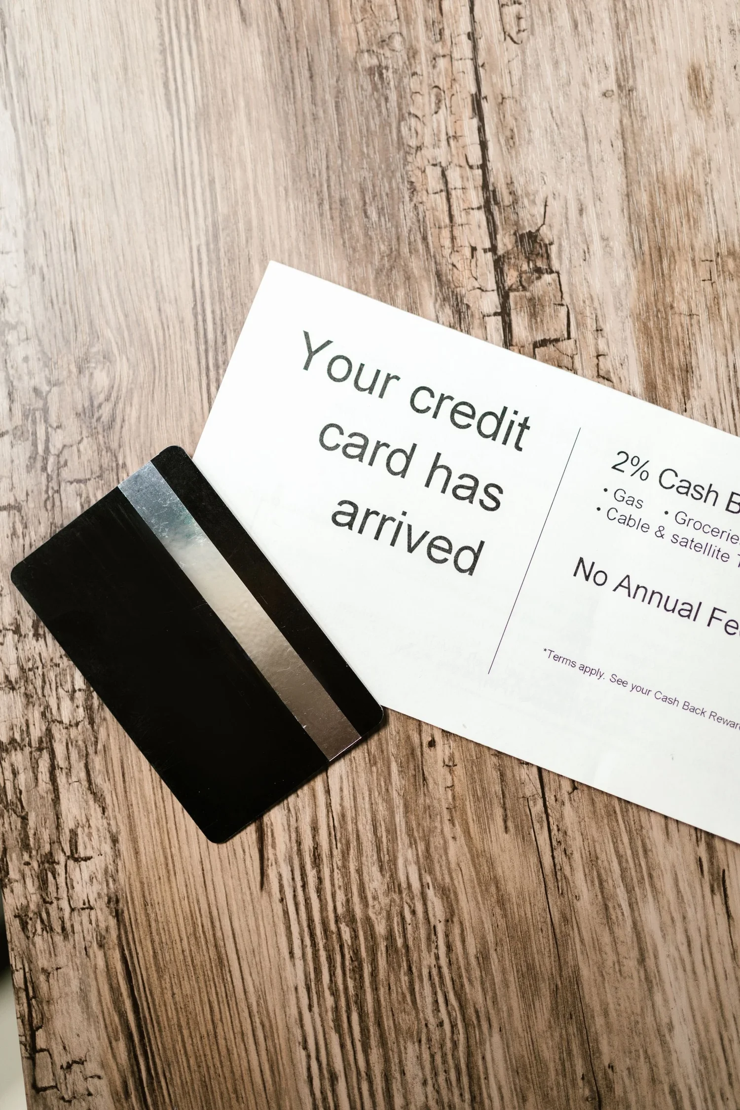 Credit card and credit offer
