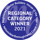 Master Builders House of the Year, Regional Category Winner 2021 badge