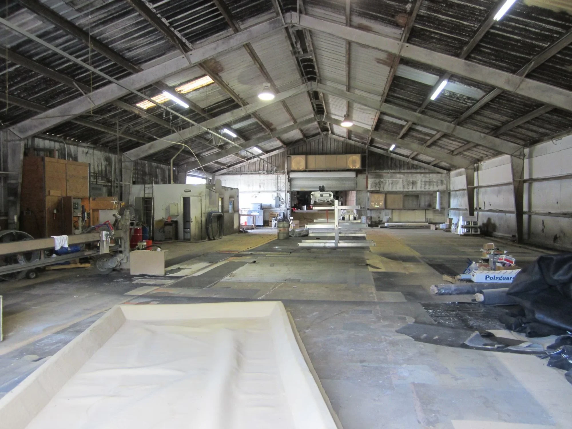 Warehouse bay, before