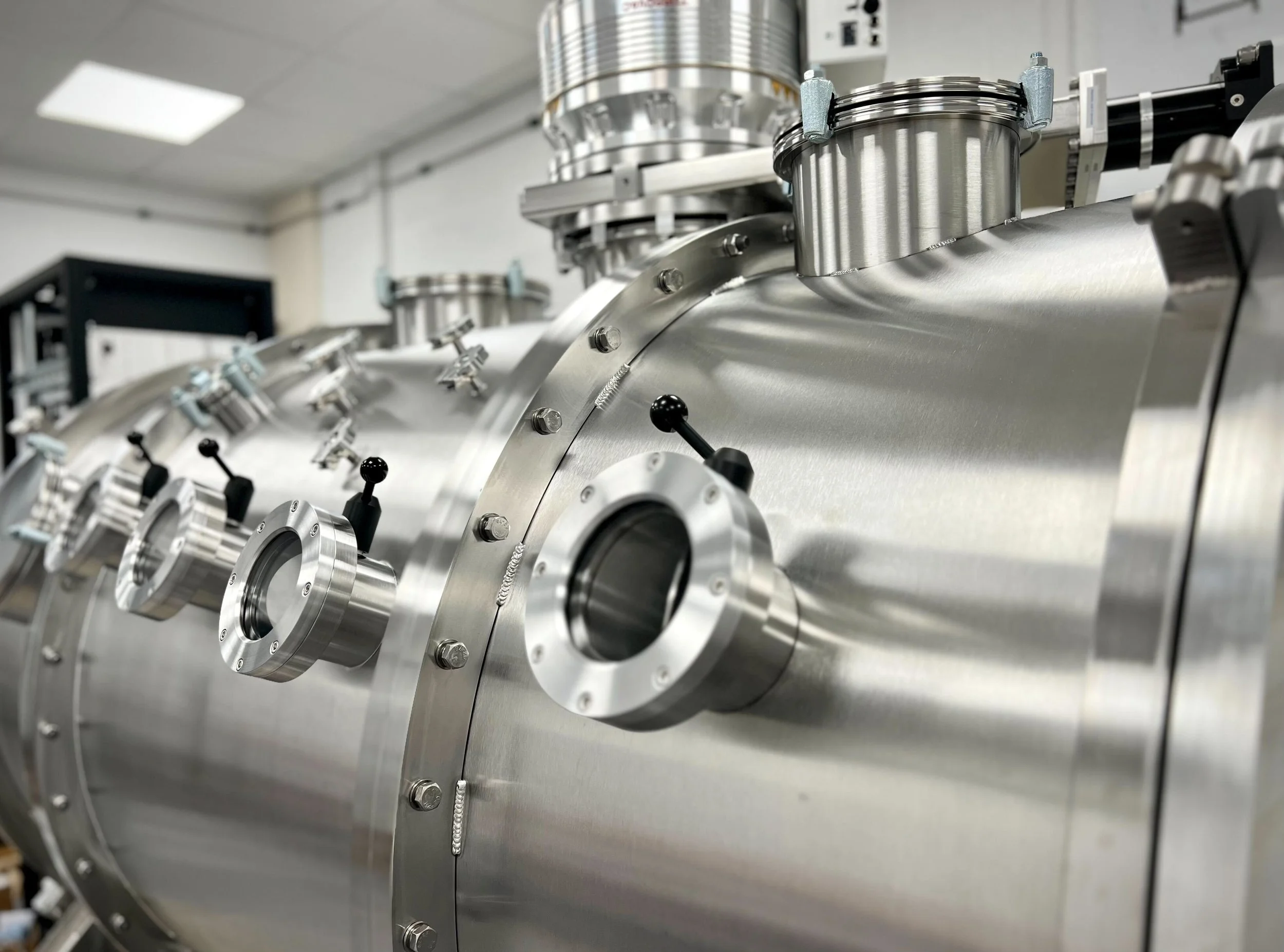The STORM continuous powder coating system in LAYRR's Milton Park lab