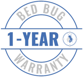 Bed bug 1-year warranty seal
