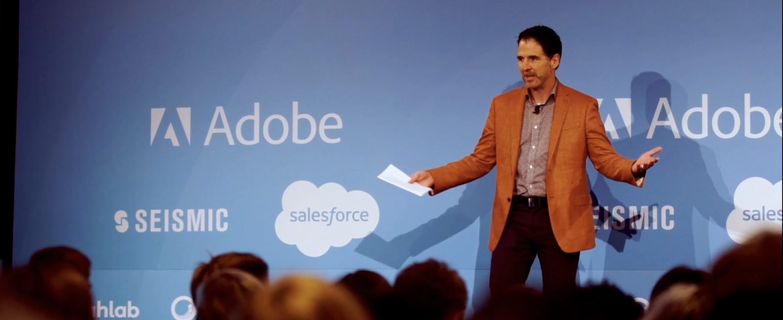 Carlos Hidalgo keynote at the B2B Marketing Leaders Forum