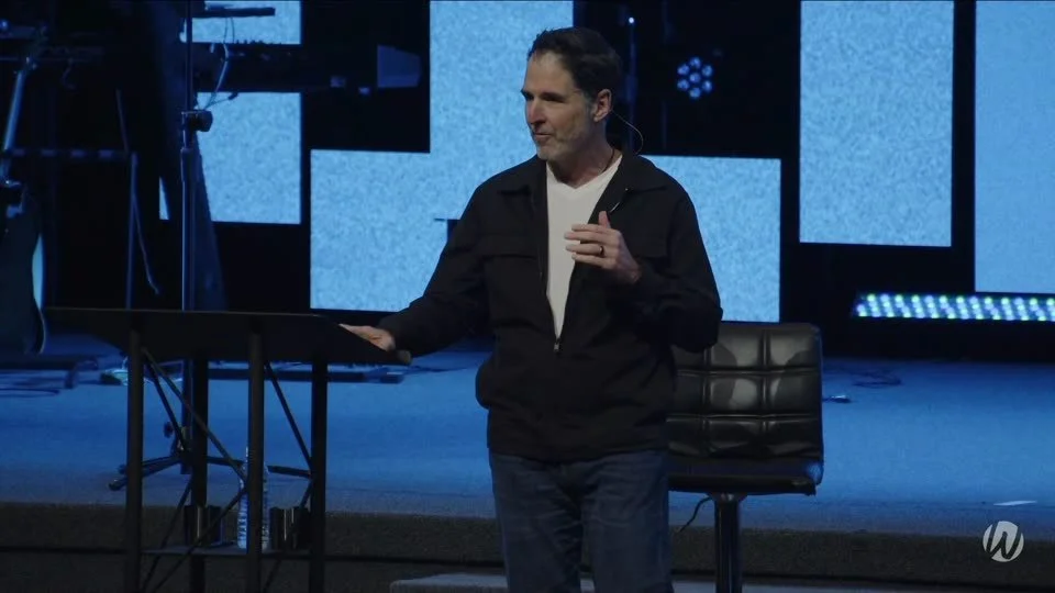 Carlos Hidalgo speaking at Word of Life