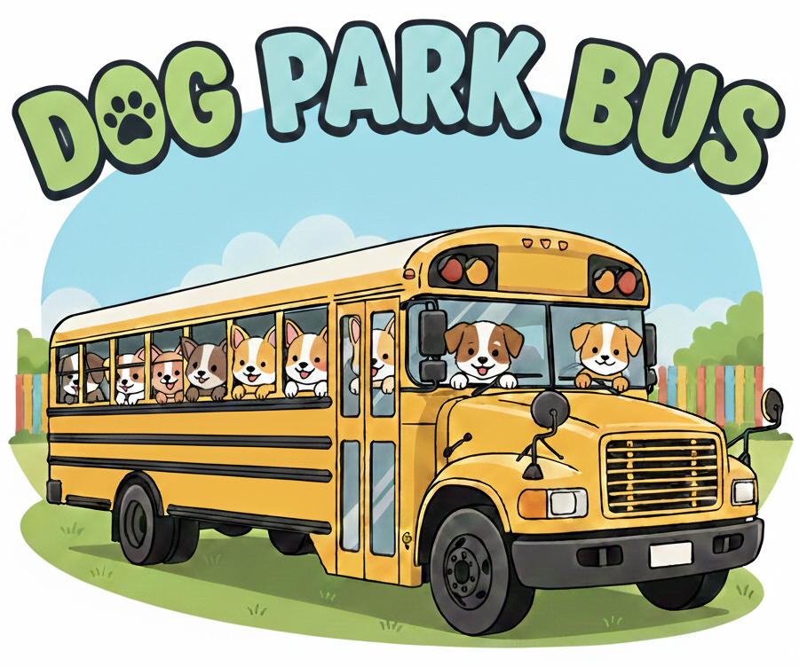 Dog Park Bus Logo