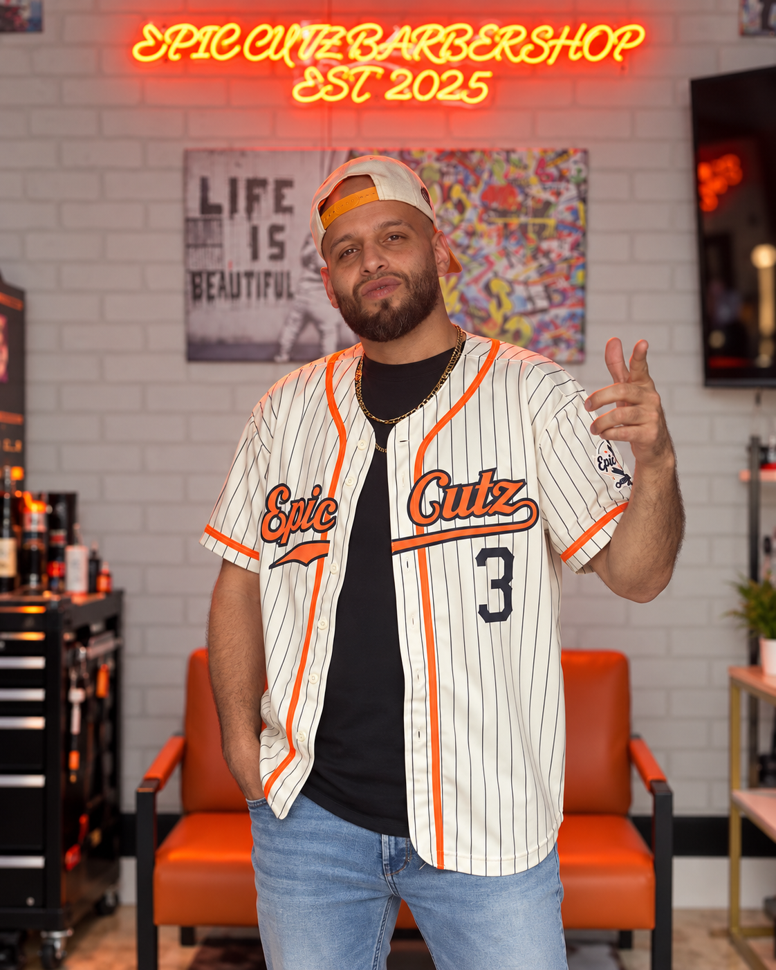 Junior, barber at Epic Cutz