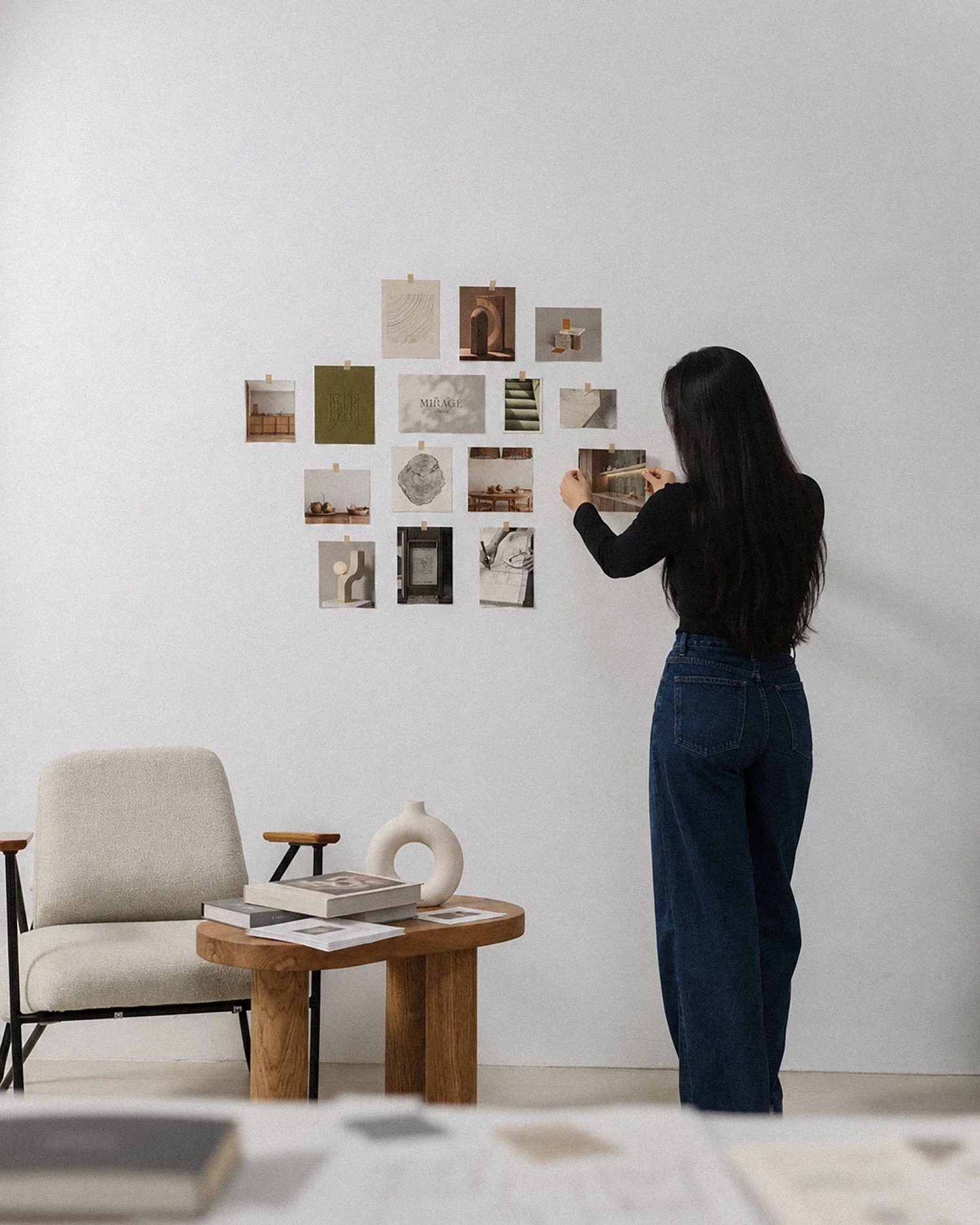Moodboard from Carolina Marques's design process