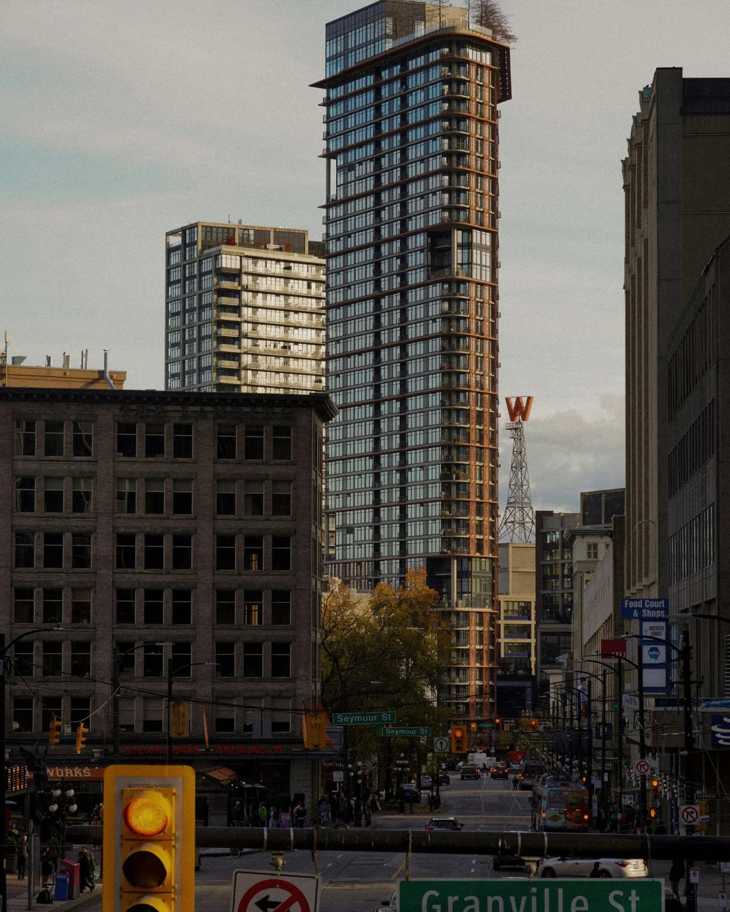 Granville Street in Vancouver, Canada