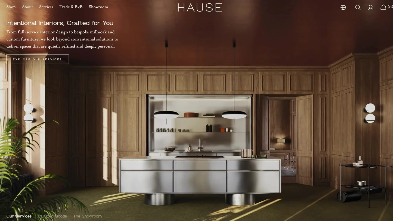Hause website video 01, designed by Carolina Marques