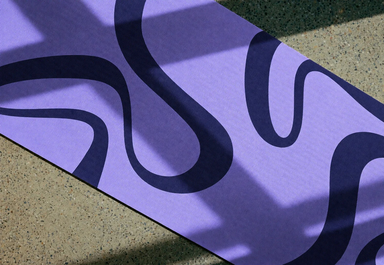 Ra Body yoga mat pattern, designed by Carolina Marques