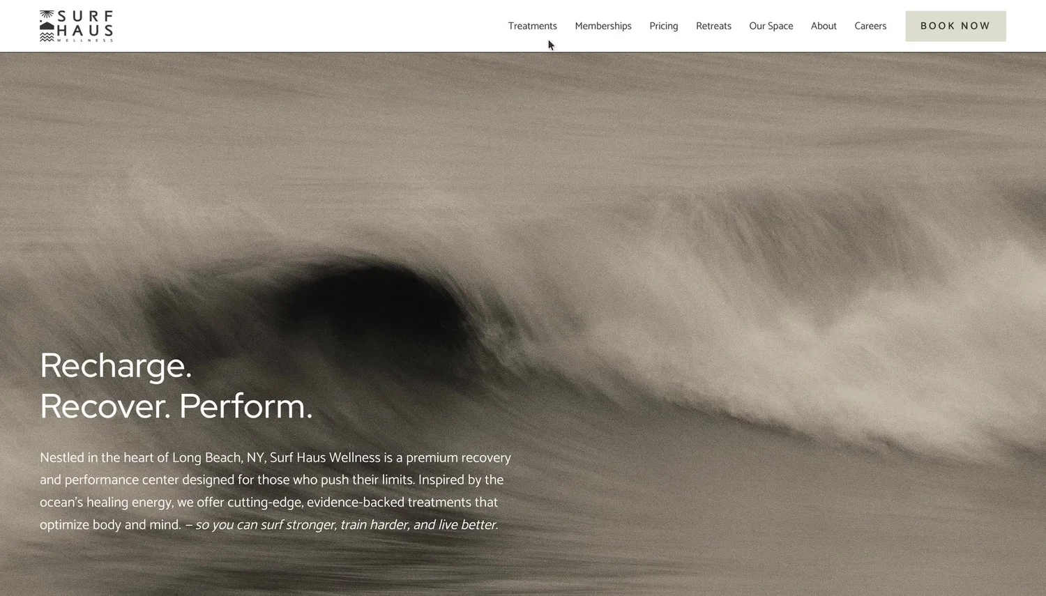 Surf Haus Wellness home, designed by Carolina Marques