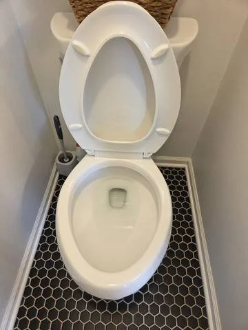 Bathroom after cleaning