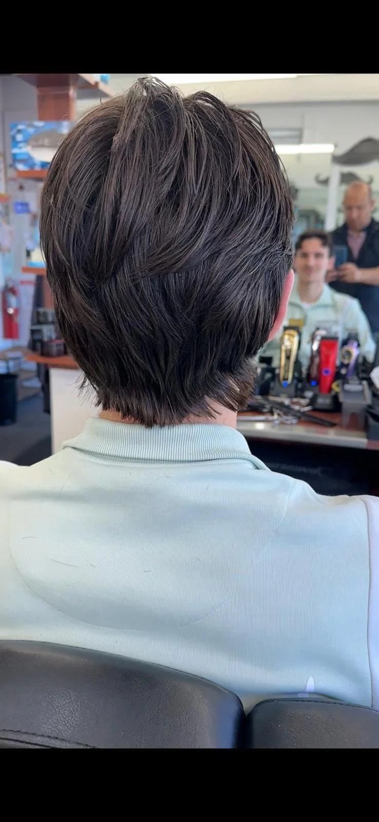 Clean back and sides