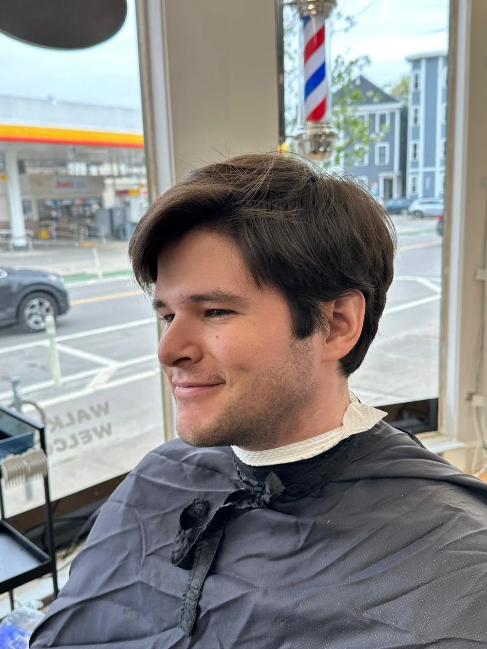 Fade with a tidy beard