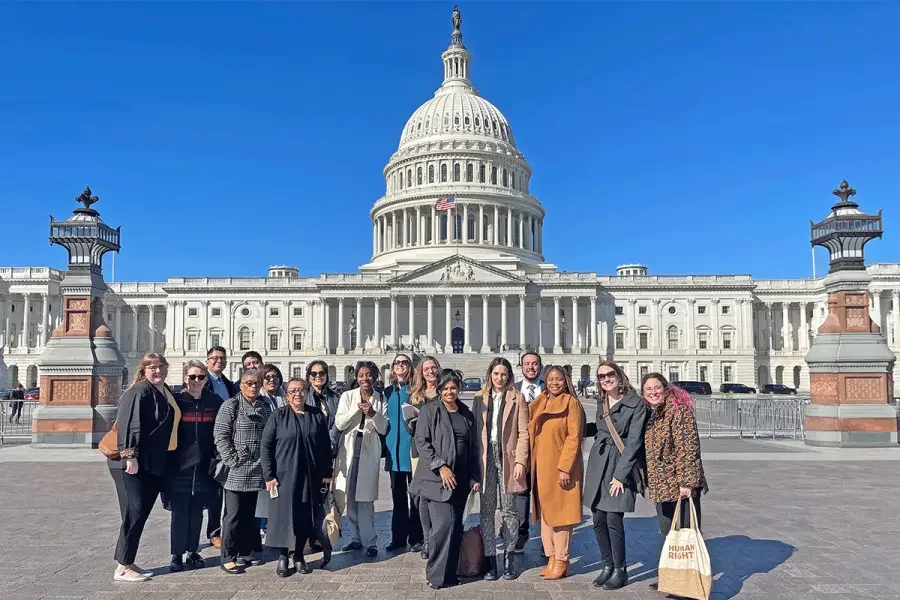 CHWs and allies gathered at the U.S. Capitol for CHW Hill Day 2023