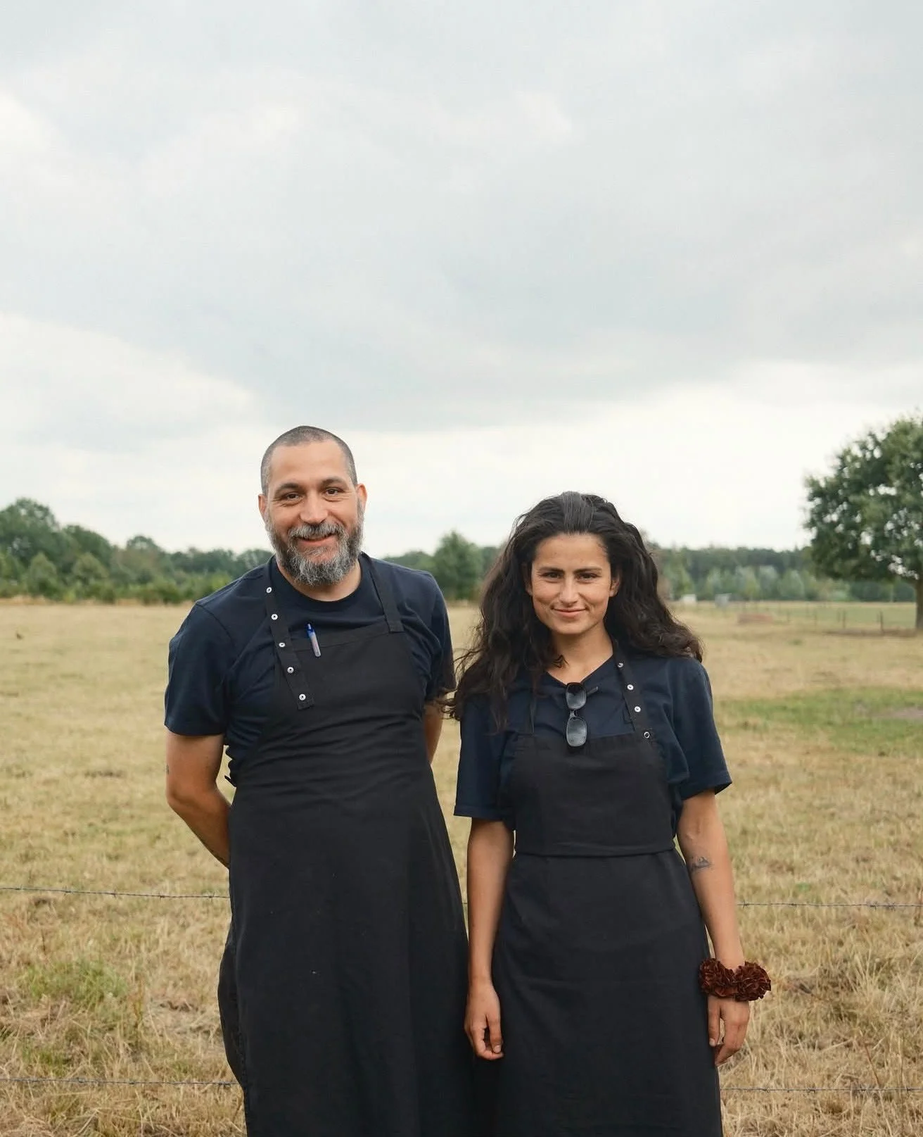 Frederieke Bloem en chef Ivan Arauz Beusink van Copain