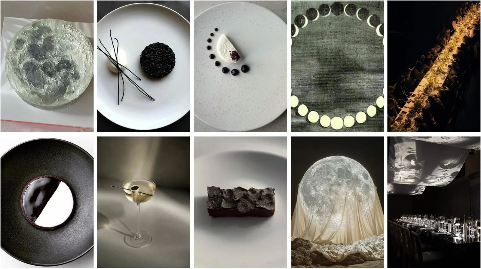 Moodboard The Longest Night: gerechten, tafels en decor rond de maan