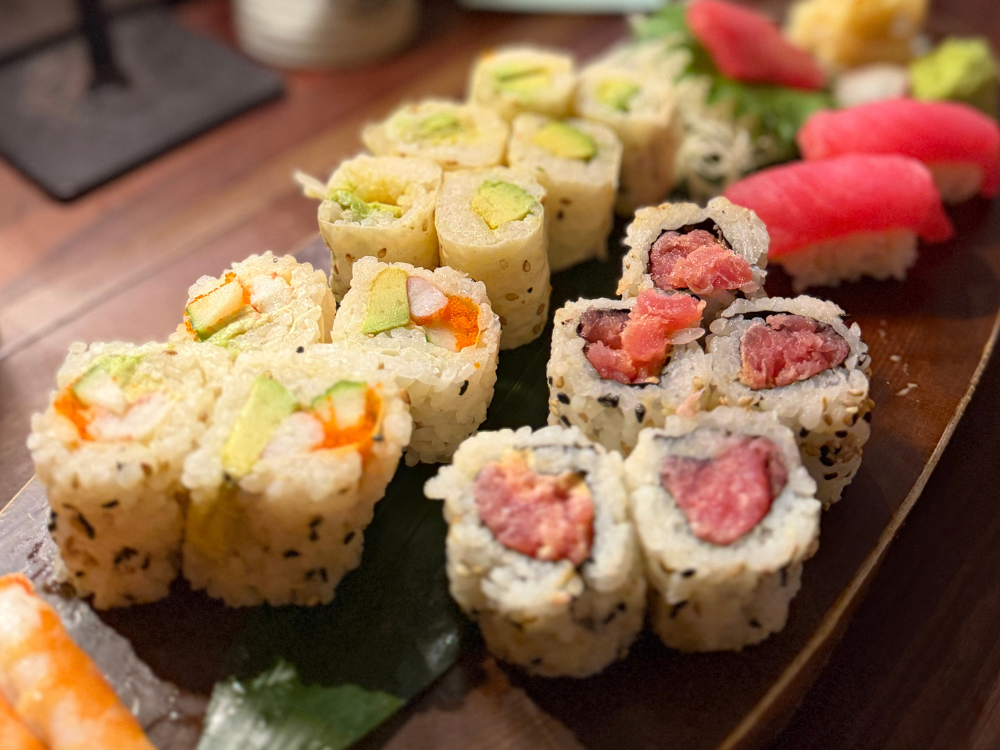 Sushi at Da Vine
