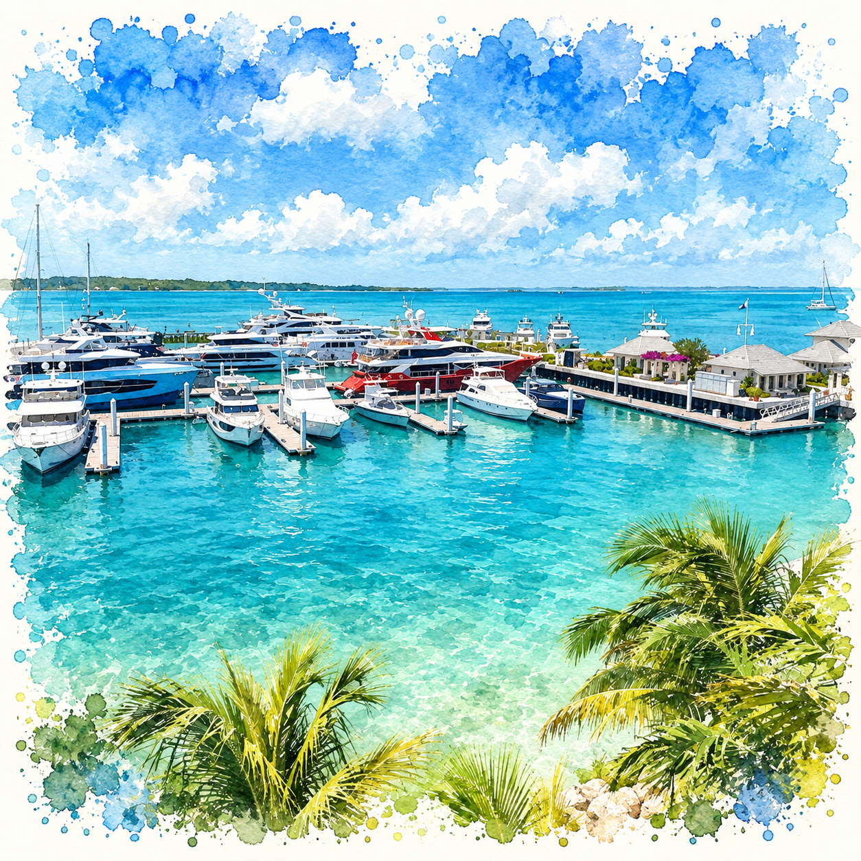 Briland Marina illustration