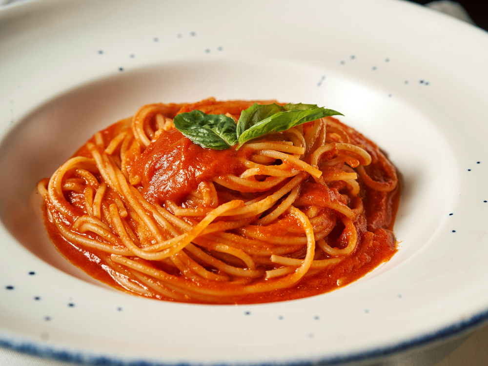 Pasta at Acquapazza
