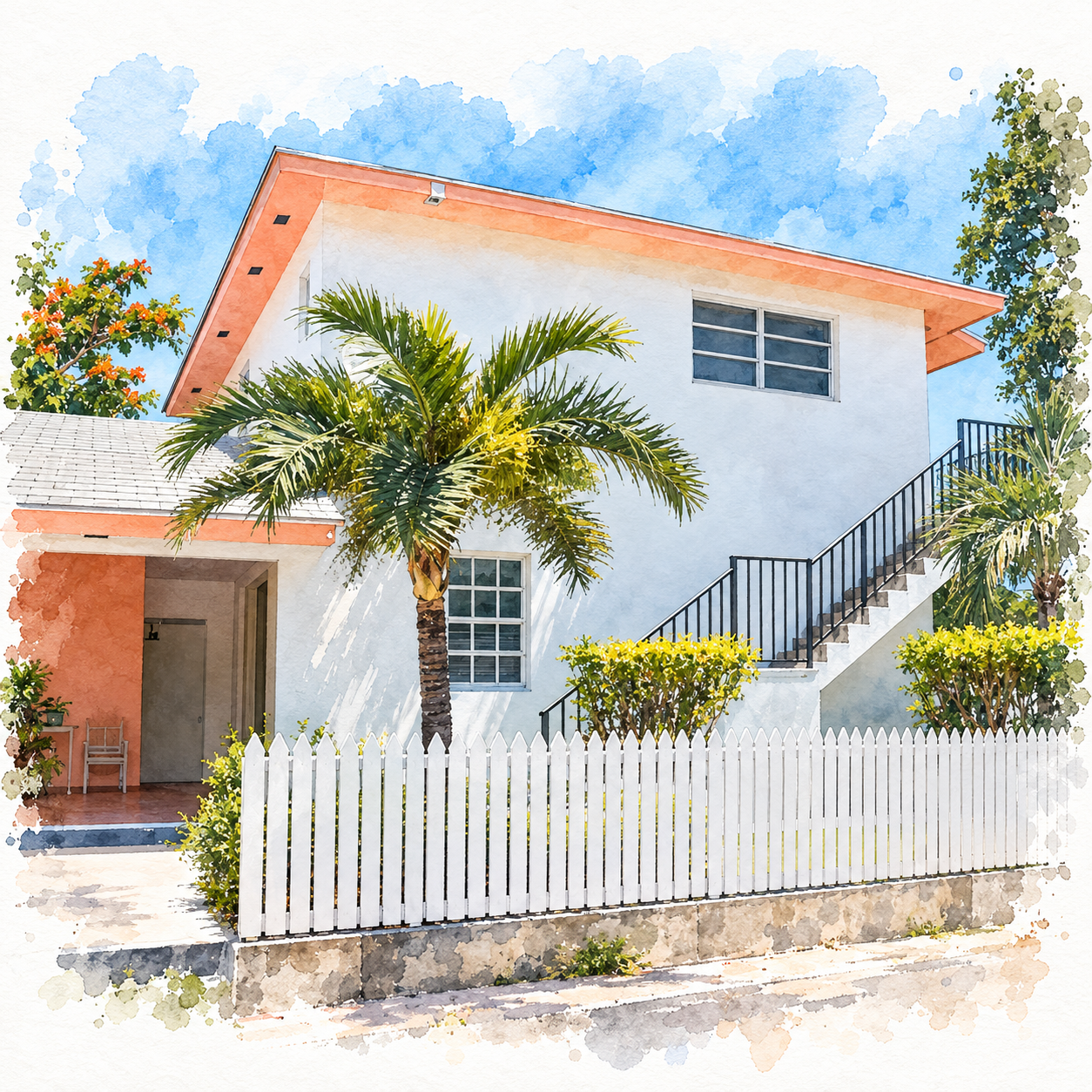 Illustration of Royal Palm Hotel