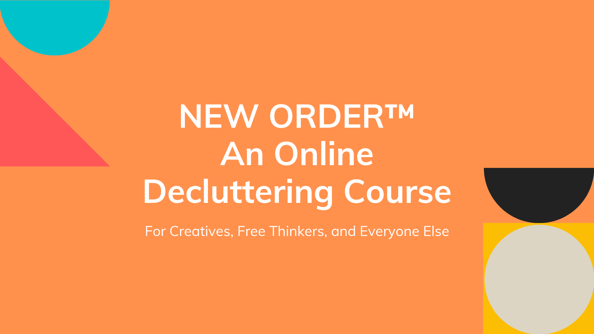 NEW ORDER™ Course Logo