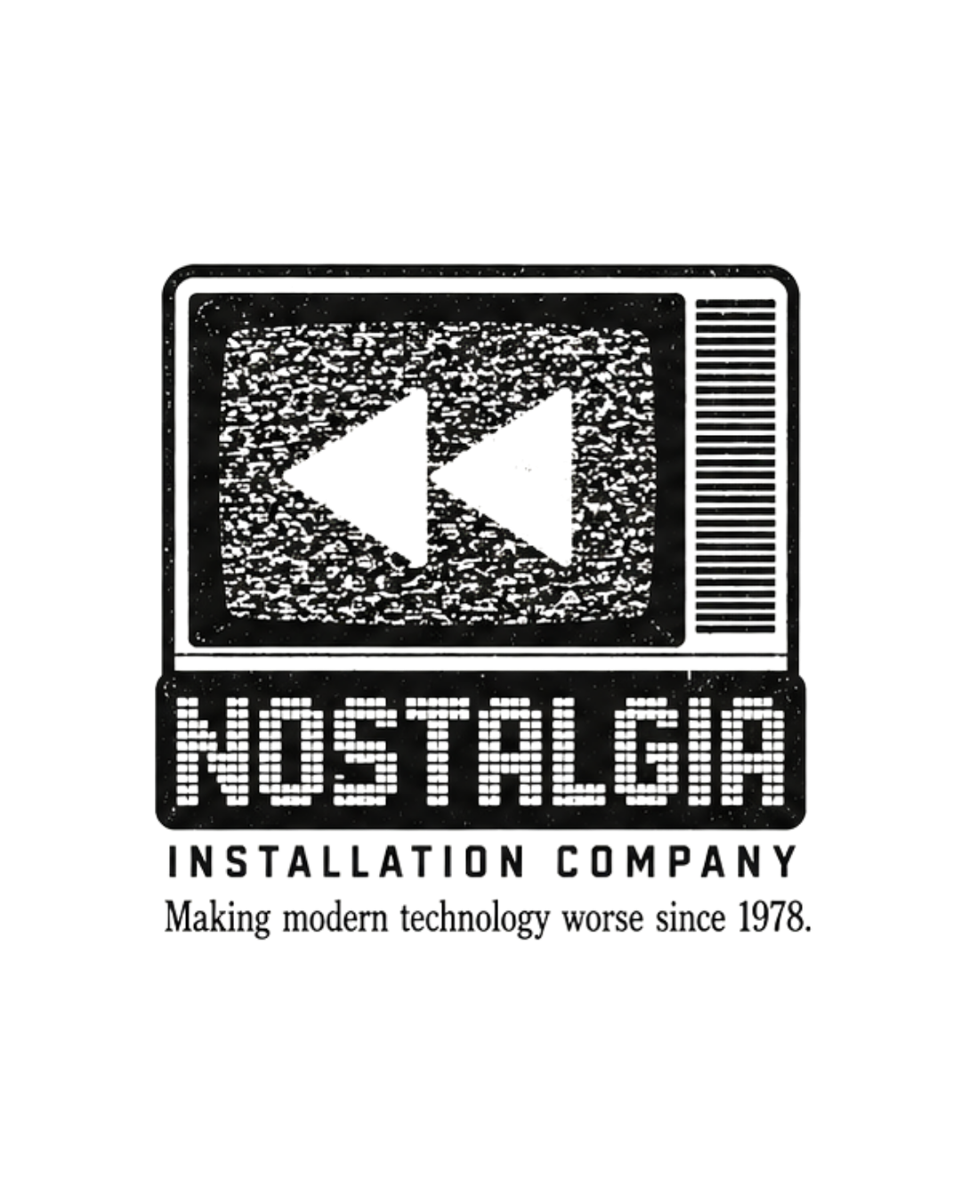 Nostalgia Installation Company vintage advertisement