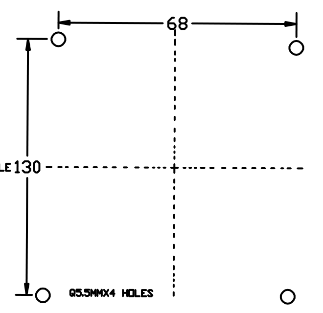 Foundation technical drawing