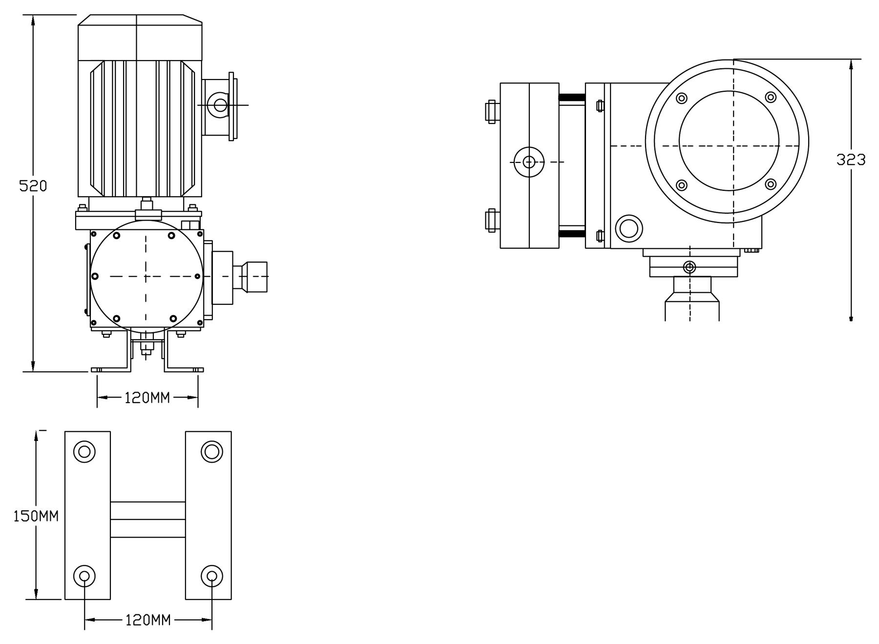 FE-M-58C general assembly drawing
