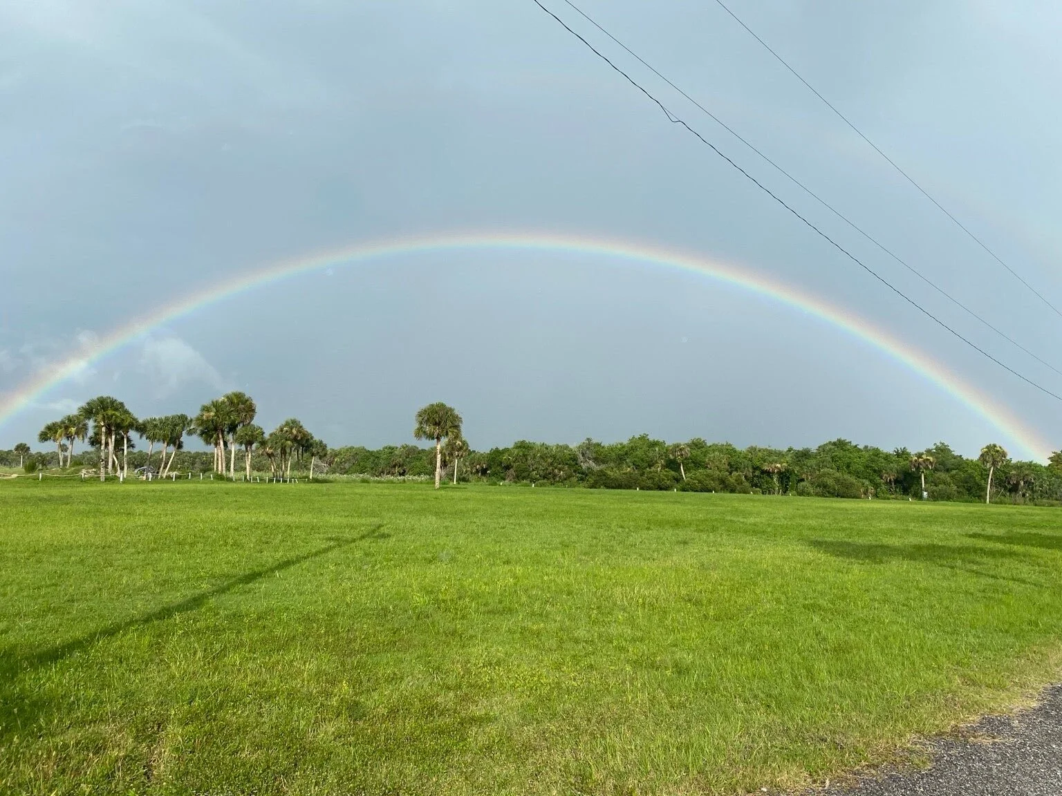 Even the rain brings a good view.