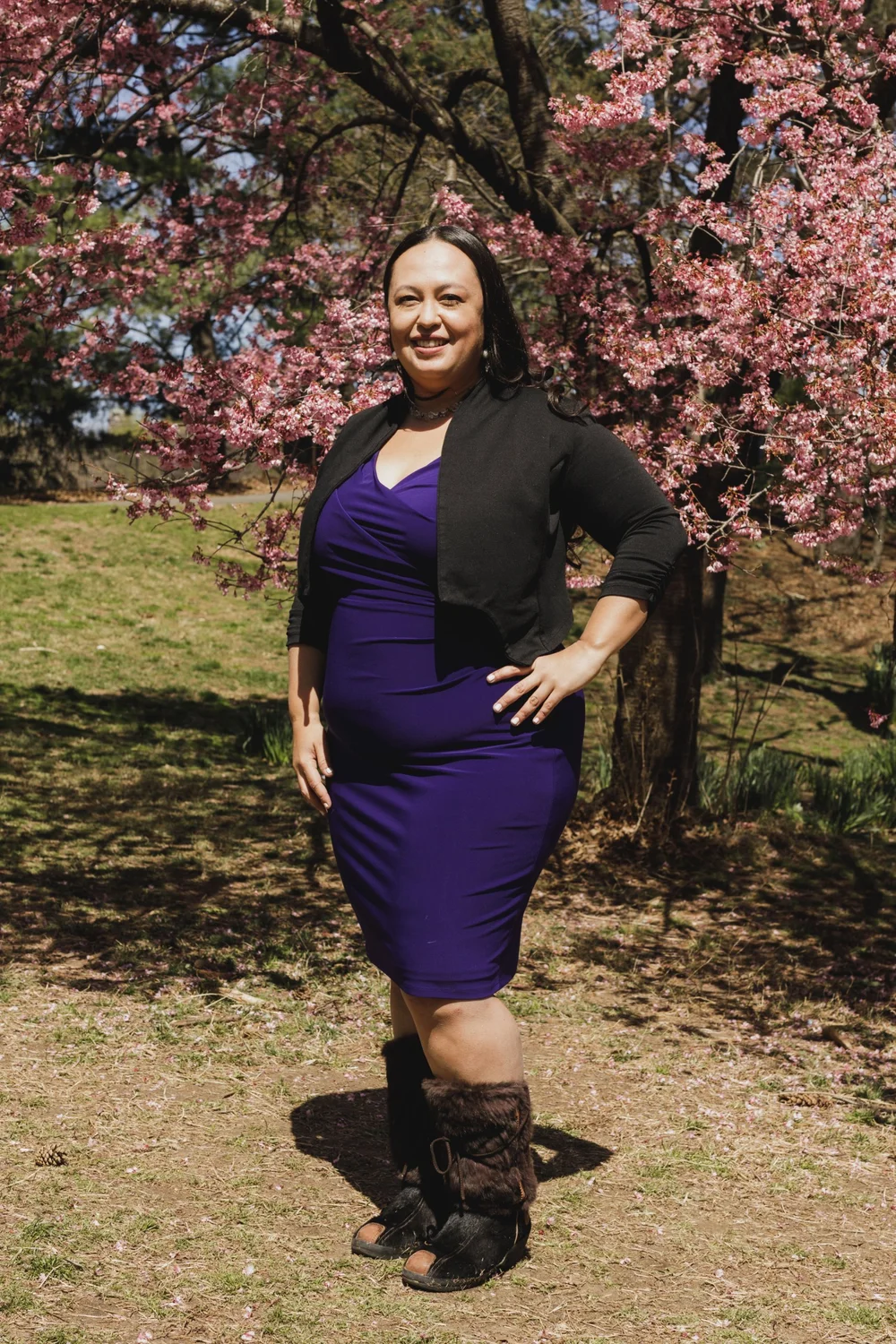 Rachel Haymer in Central Park