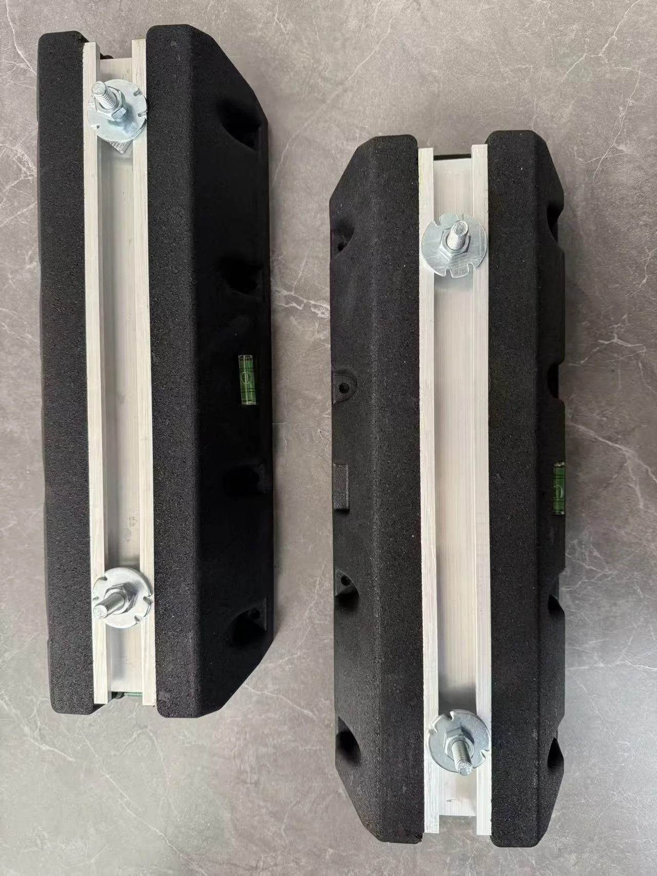 Finished support pair